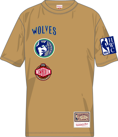 Mitchell & Ness Minnesota Timberwolves Dusted Collection Premium T-Shirt