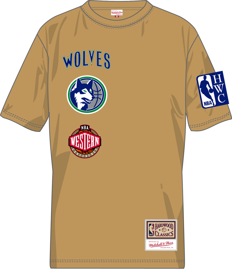 Mitchell & Ness Minnesota Timberwolves Dusted Collection Premium T-Shirt