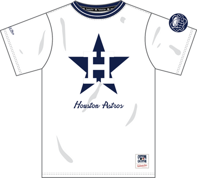 Mitchell & Ness Houston Astros Arctic White T-Shirt