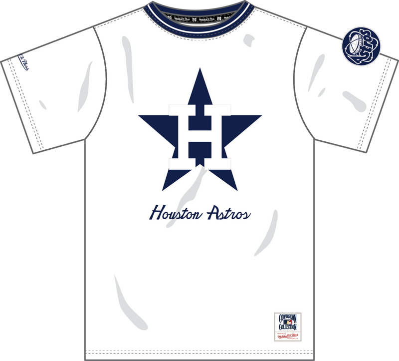 Mitchell & Ness Houston Astros Arctic White T-Shirt