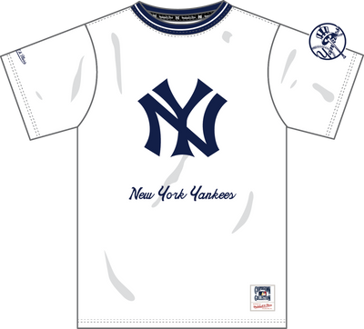 Mitchell & Ness New York Yankees Arctic White T-Shirt