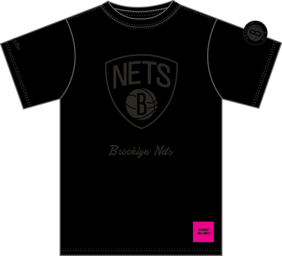 Mitchell & Ness Brooklyn Nets Black Phantom T-Shirt