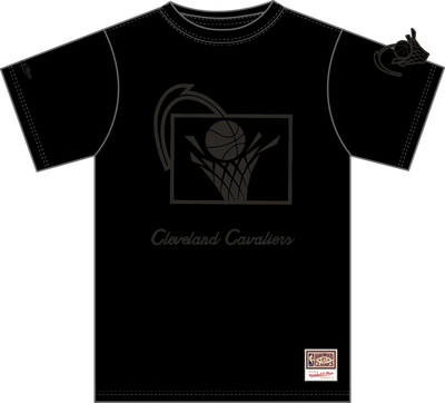 Mitchell & Ness Cleveland Cavaliers Black Phantom T-Shirt