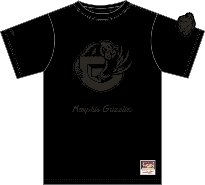 Mitchell & Ness Memphis Grizzlies Black Phantom T-Shirt