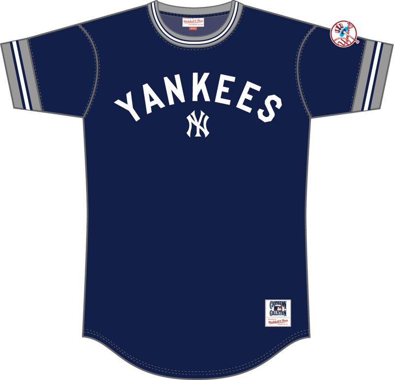 Mitchell & Ness New York Yankees Navy Wild Pitch Top