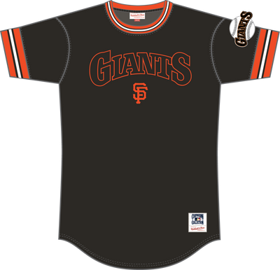 Mitchell & Ness San Francisco Giants Black Wild Pitch Top