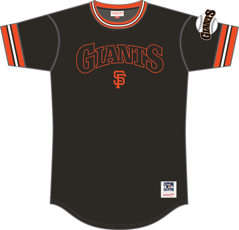 Mitchell & Ness San Francisco Giants Black Wild Pitch Top