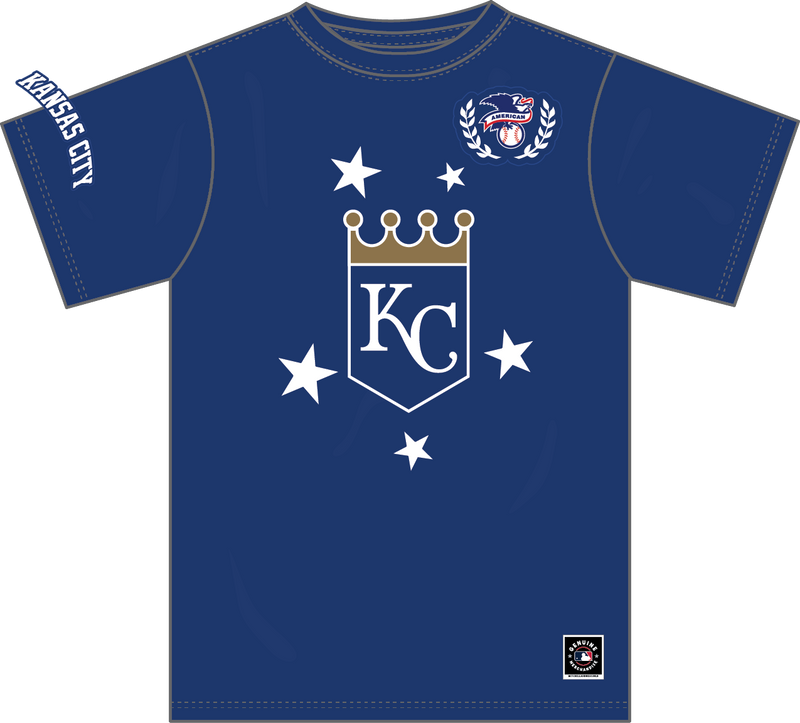 Mitchell & Ness Kansas City Royals Royal Pep Rally Premium T-Shirt