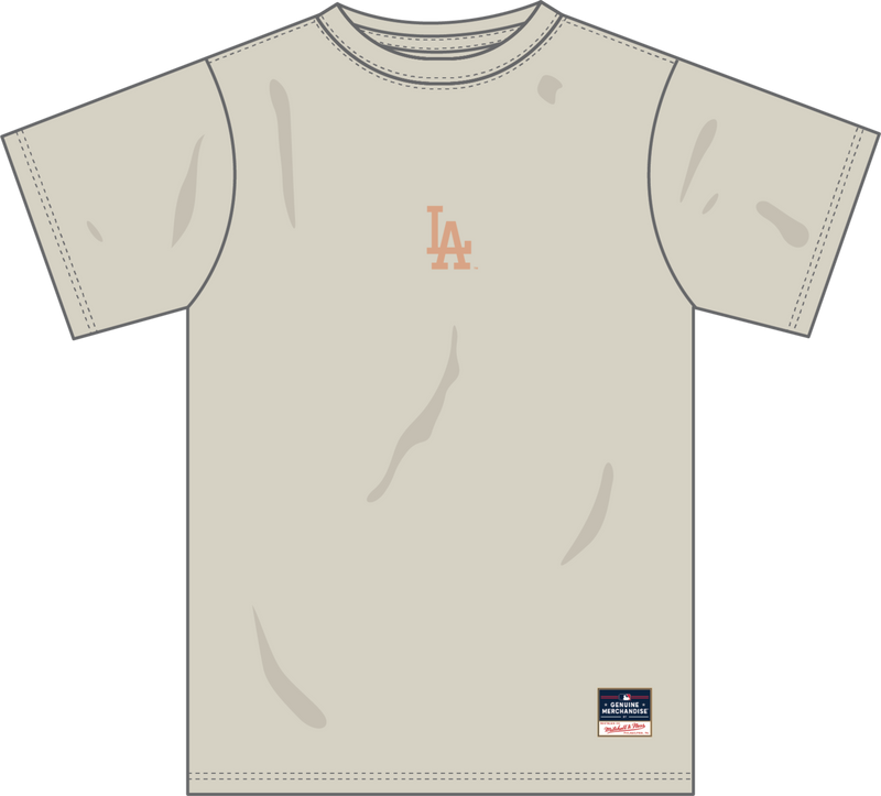 Mitchell & Ness Los Angeles Dodgers Chalk Insignia Premium T-Shirt