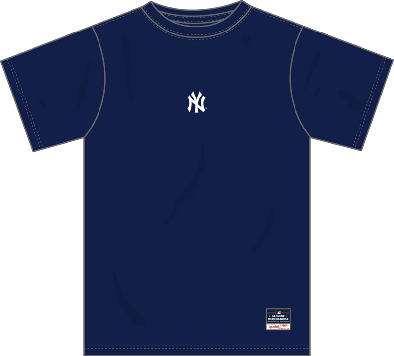 Mitchell & Ness New York Yankees Navy Insignia Premium T-Shirt