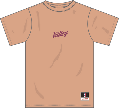 Mitchell & Ness Phoenix Suns Peach Insignia Premium T-Shirt