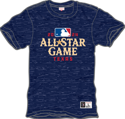 Mitchell & Ness MLB All-Star|MLB Merchandise Navy Current Logo Legendary Slub T-Shirt