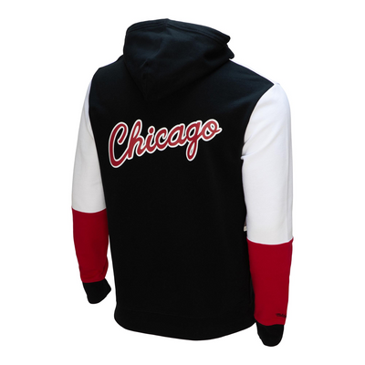 Mitchell & Ness Chicago Bulls Black/White Fusion Fleece 2.0