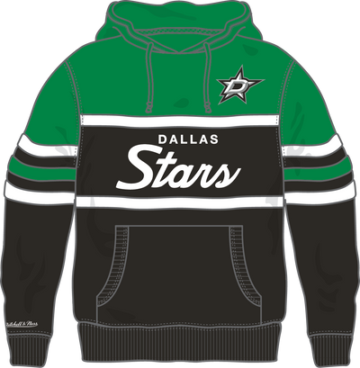 Mitchell & Ness Dallas Stars Kelly Green Head Coach Hoodie