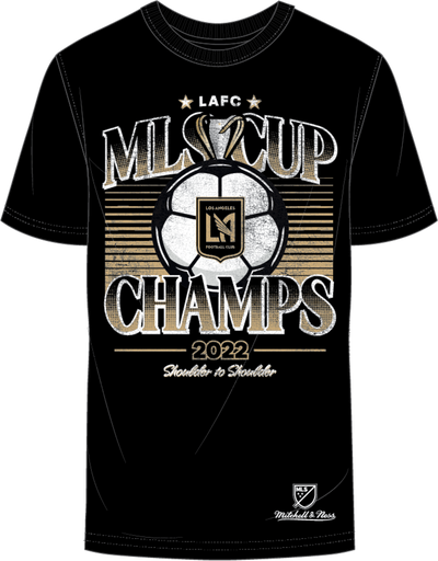 Mitchell & Ness Los Angeles FC Black Champs Legacy T-Shirt Lafc