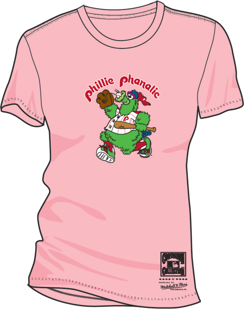 Mitchell & Ness Women's Philadelphia Phillies Pink Phillie Phanatic