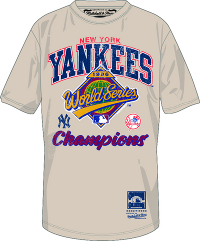 Mitchell & Ness New York Yankees Khaki Arched Champions T-Shirt
