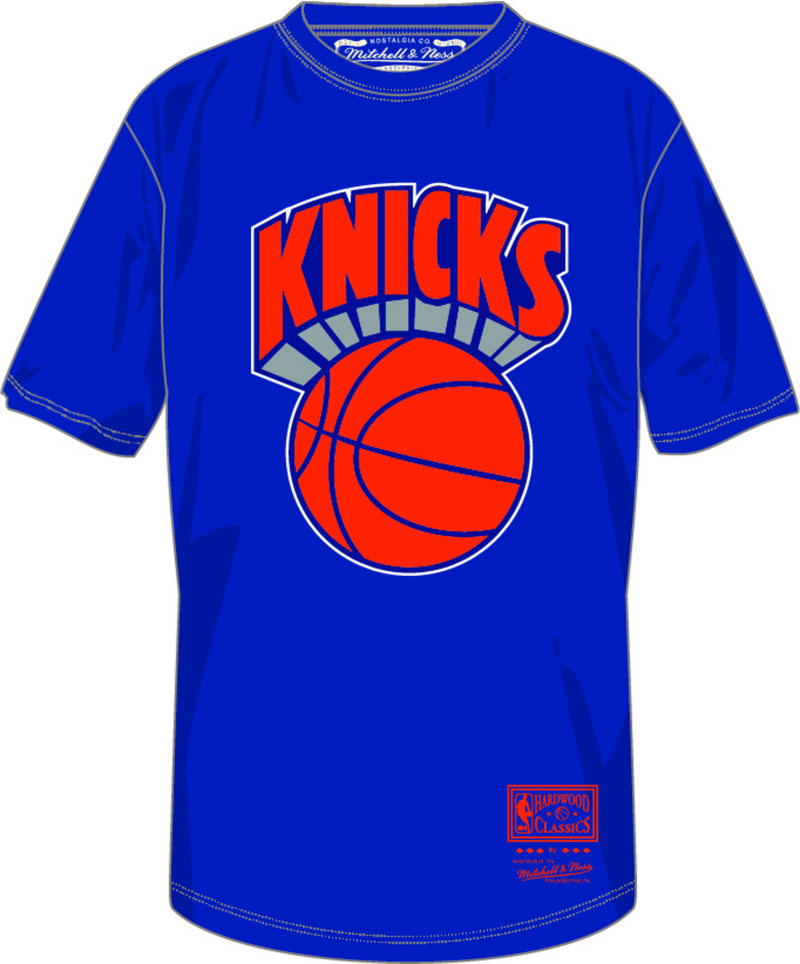Mitchell & Ness New York Knicks Royal Basic Logo 2