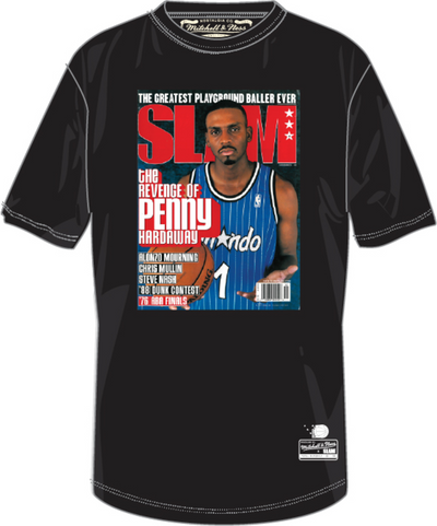 Mitchell & Ness Penny Hardaway Orlando Magic Black Slam Cover