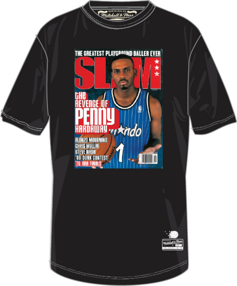 Mitchell & Ness Penny Hardaway Orlando Magic Black Slam Cover