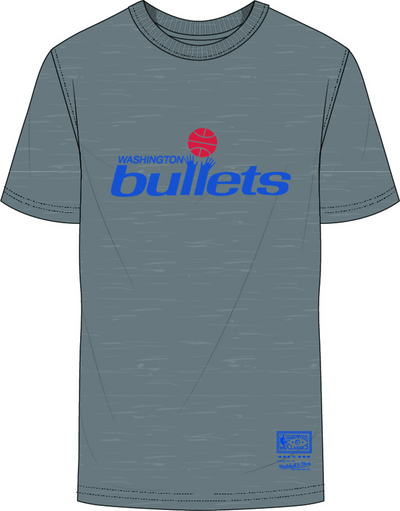 Mitchell & Ness Washington Bullets Grey Mvp T-Shirt