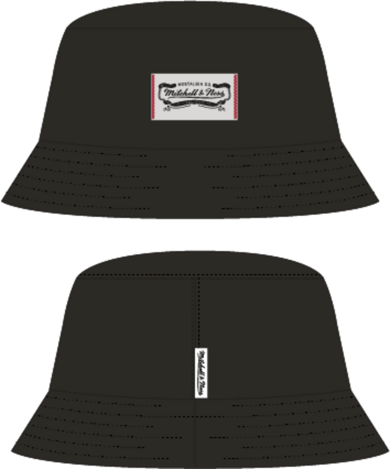 Mitchell & Ness Black Perfect Crest Bucket