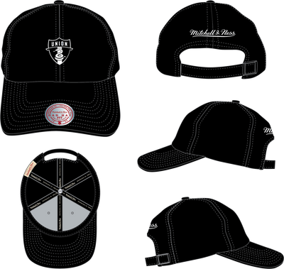 Mitchell & Ness Philadelphia Union Black Perfect Strapback Hat