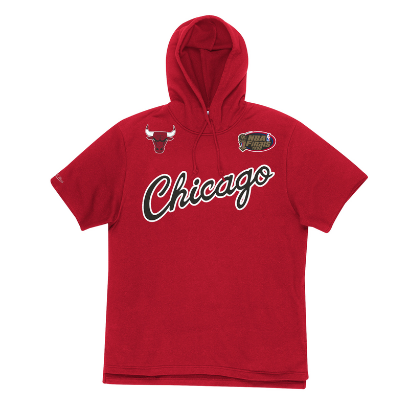 Mitchell & Ness Chicago Bulls Scarlet Gameday Ft Hoodie