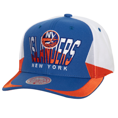 Mitchell & Ness New York Islanders Blue Retrodome Pro Snapback Hat