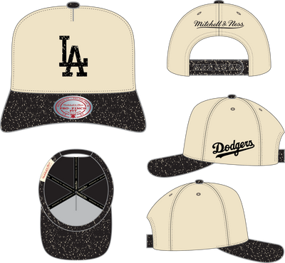 Mitchell & Ness Los Angeles Dodgers Cookies and Cream Pro Snapback Hat