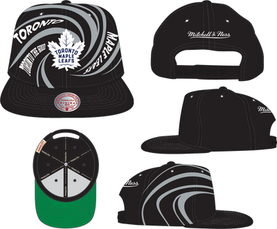 Mitchell & Ness Toronto Maple Leafs Black Don't Get It Twisted Snapback Hat