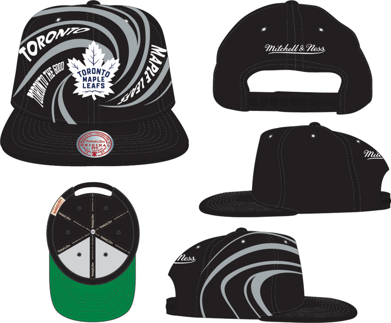 Mitchell & Ness Toronto Maple Leafs Black Don't Get It Twisted Snapback Hat