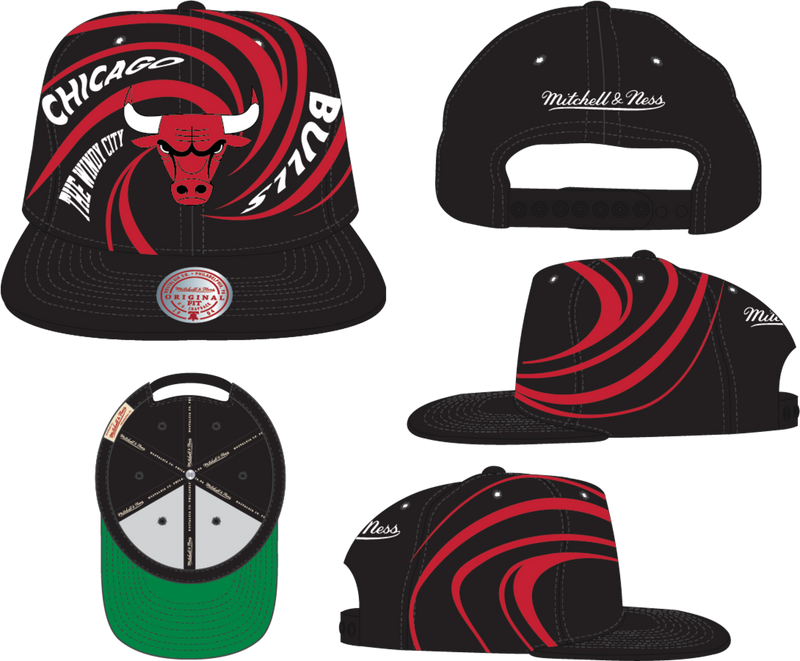 Mitchell & Ness Chicago Bulls Black Don't Get It Twisted Snapback Hat
