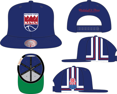 Mitchell & Ness Kansas City Kings Blue ABA Suit Up Snapback Hat