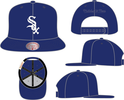 Mitchell & Ness Chicago White Sox Royal & OG Snapback Hat