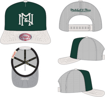 Mitchell & Ness Dark Green Icon Trucker Hat