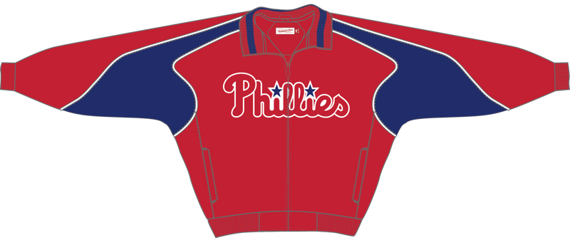 Mitchell & Ness Philadelphia Phillies 2005 Scarlet Jacket