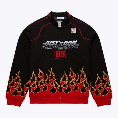 Mitchell & Ness All-Star Black Just Don Racing Jacket