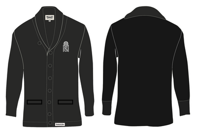 Mitchell & Ness Black M&N Vintage Cardigan