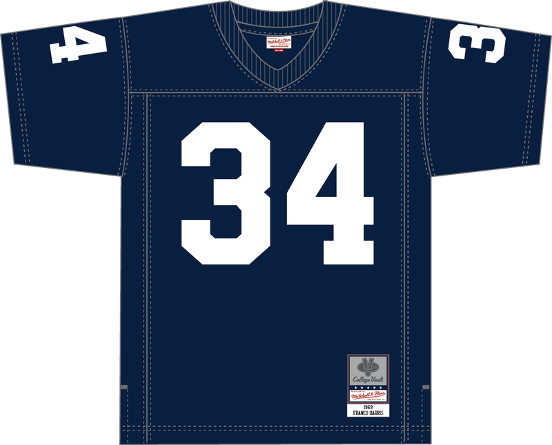 Mitchell & Ness Franco Harris Penn State University 1969 Navy Dark Jersey Nittany Lions