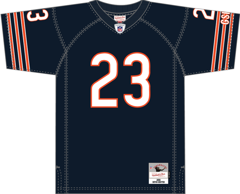 Mitchell & Ness Devin Hester Chicago Bears 2006 Navy Dark Jersey