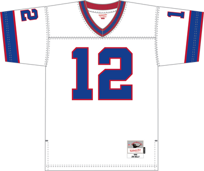Mitchell & Ness Jim Kelly Buffalo Bills 1990 White Jersey
