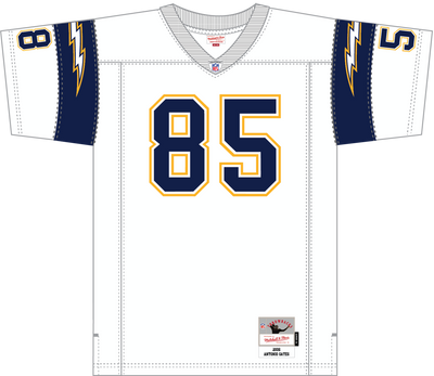 Mitchell & Ness Antonio Gates San Diego Chargers 2006 White Jersey
