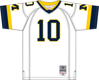 Mitchell & Ness Tom Brady Tom Brady Michigan Wolverines 1999 White Jersey