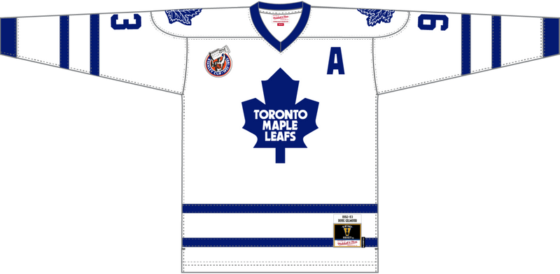 Mitchell & Ness Doug Gilmour Toronto Maple Leafs 1992 White Jersey