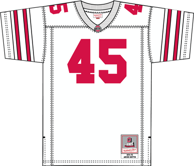 Mitchell & Ness Archie Griffin Ohio State 1975 White Jersey Buckeyes