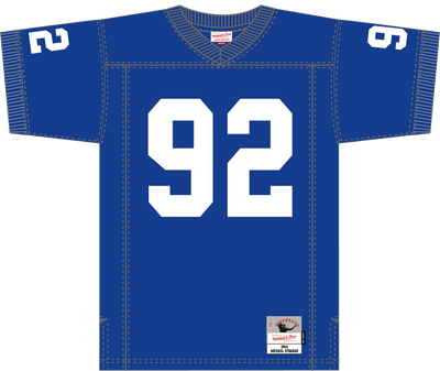 Mitchell & Ness Michael Strahan New York Giants 1994 Royal Dark Jersey
