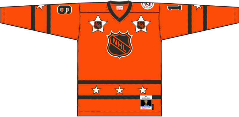 Mitchell & Ness Marcel Dionne All-Star 1976 Orange Jersey