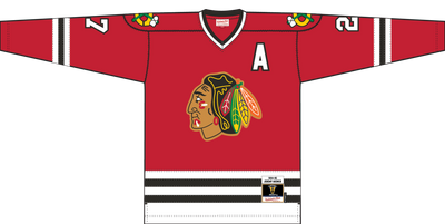 Mitchell & Ness Jeremy Roenick Chicago Blackhawks 1994 University Red Dark Jersey