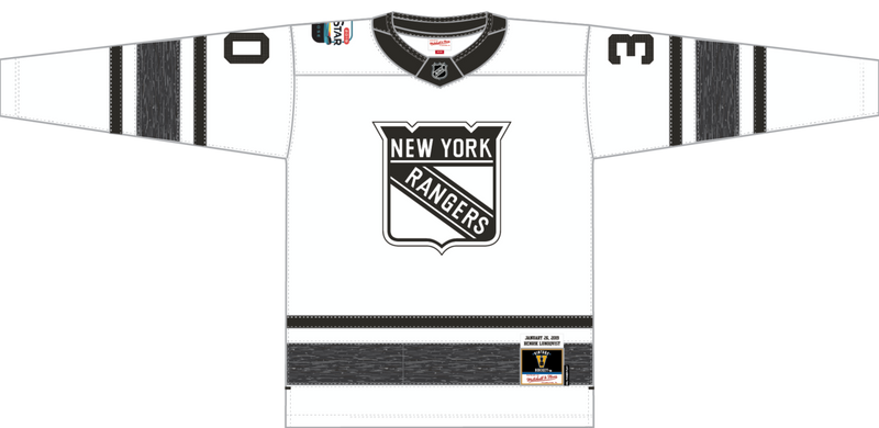 Mitchell & Ness Henrik Lundqvist All-Star 2019 White/Black Jersey